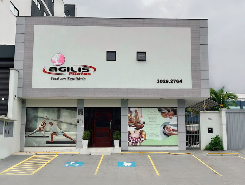 Fachada Agilis Pilates Joinville
